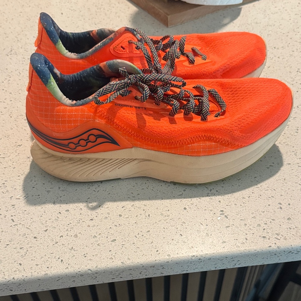 Saucony Men's Bright Orange Athletic Shoes